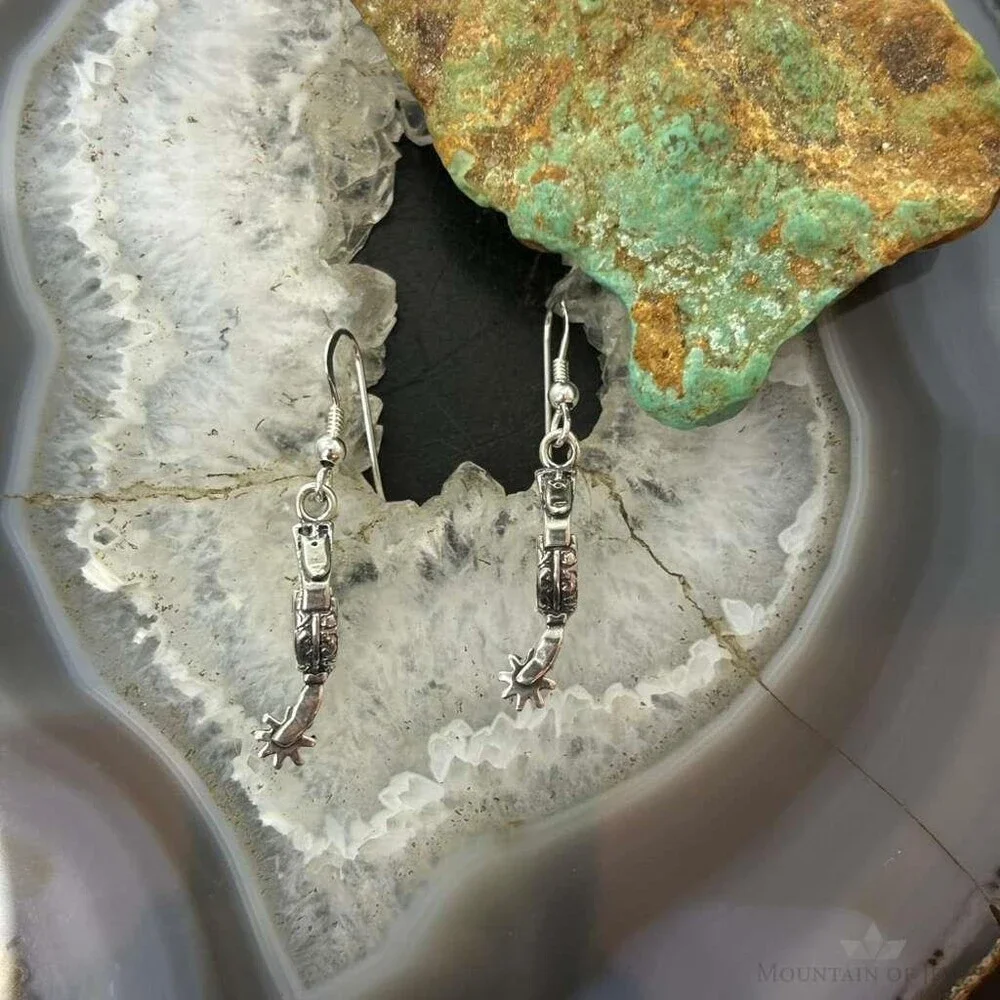 Carolyn Pollack Sterling Silver Spurs Dangle Earrings For Women